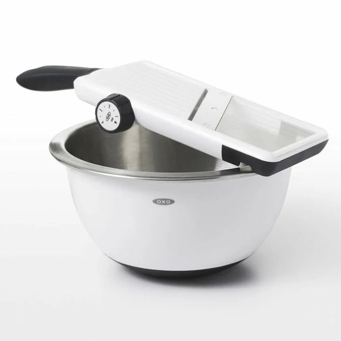 Large Adjustable Hand-Held Mandoline Slicer