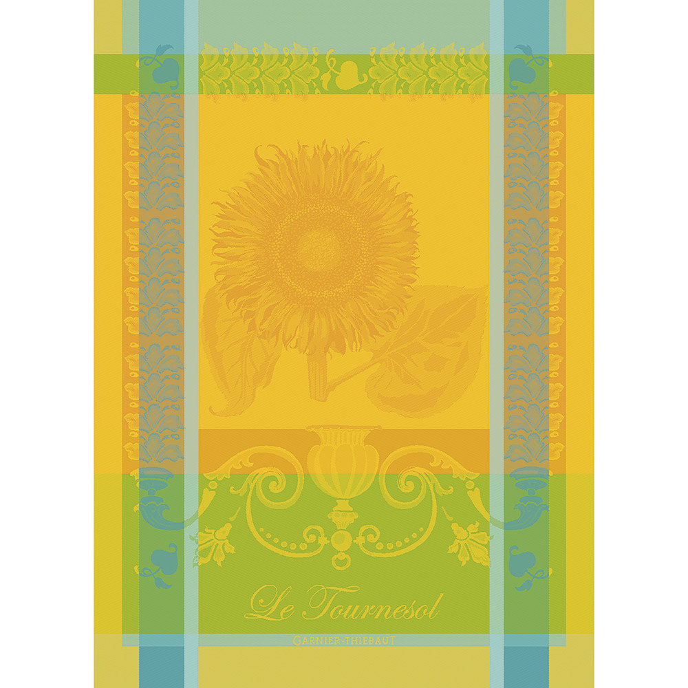 Garnier Thiebaut Le Tournesol Soleil Jacquard Kitchen Towel