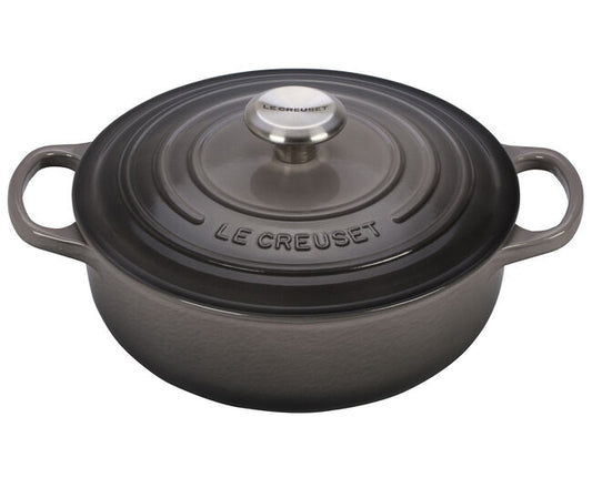 Le Creuset Signature Sauteuse in Oyster 3.5 qt