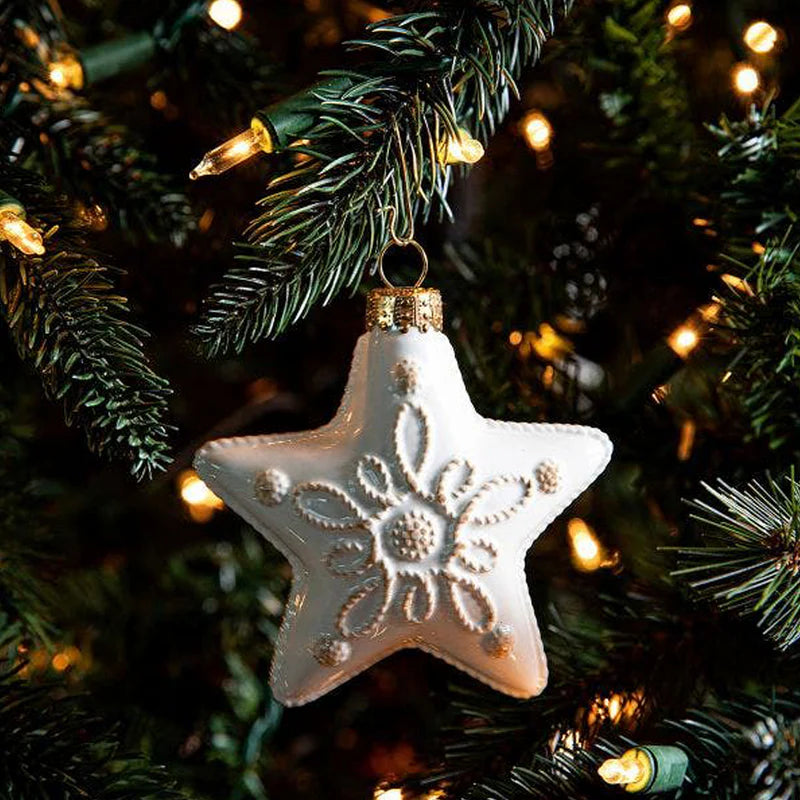 Juliska Bery & Thread Ceramic Star Ornament