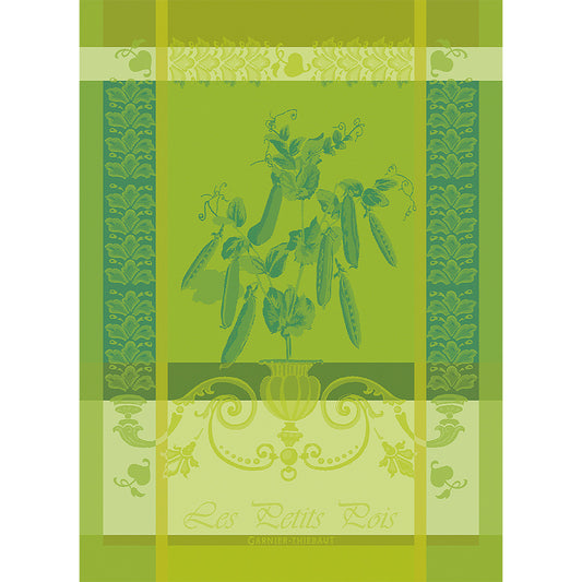 Garnier Thiebaut Petits Pois Chlorophylle Jacquard Kitchen Towel