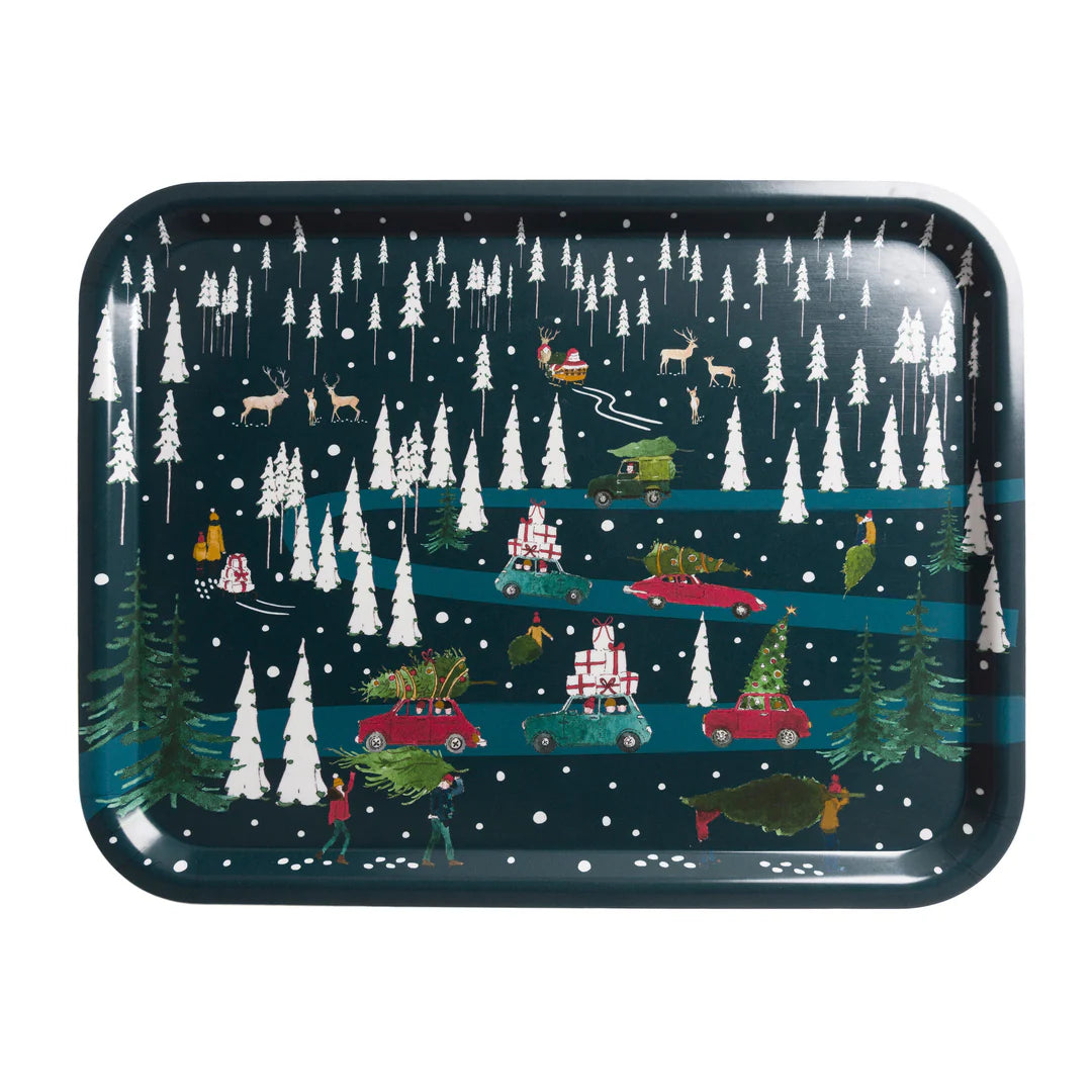 Home for Christmas Large Tray