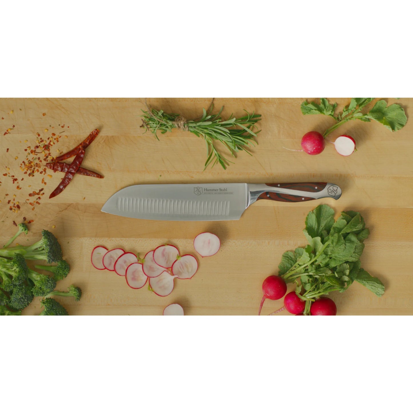 Hammer Stahl 7.5" Santoku Knife