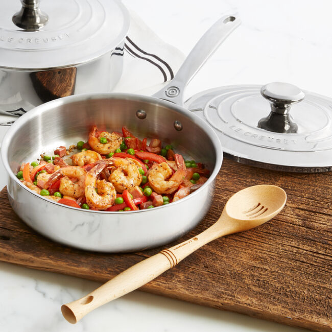 Le Creuset Stainless Steel Saute Pan 3 qt